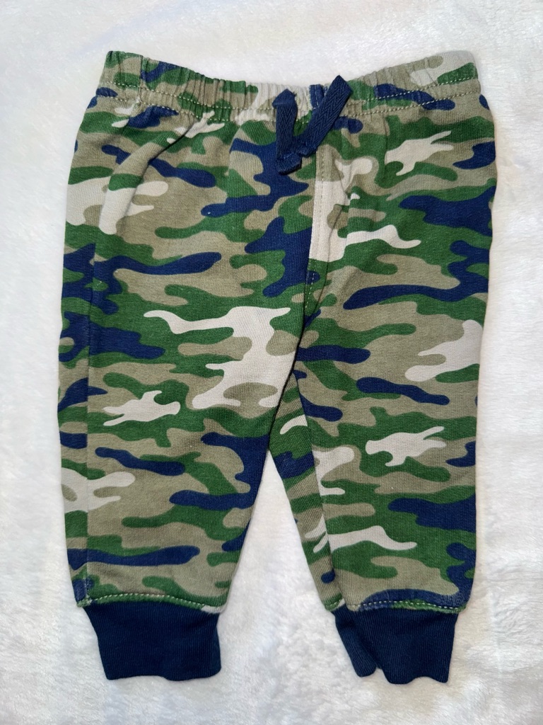 Baby Camo Jogger Pants  Green Camo